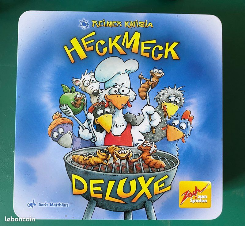 Pickomino « La Totale », boîte métal + gobelet à dés, version multilingue TBE (image 2)