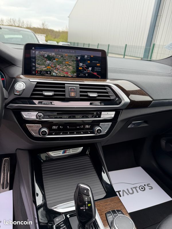 BMW X3 M40i G01 360 ch Xdrive / FEU FULL LED / CUIR ETENDU / HARMAN KARDON / CAMERA 360 / COMPTEUR VIRTUAL / TOIT OUVRANT PANORAMIQUE / SIEGES ELEC. CHAUFFANTS & VENTILEE / KEYLESSS / SUIVI BMW (image 5)