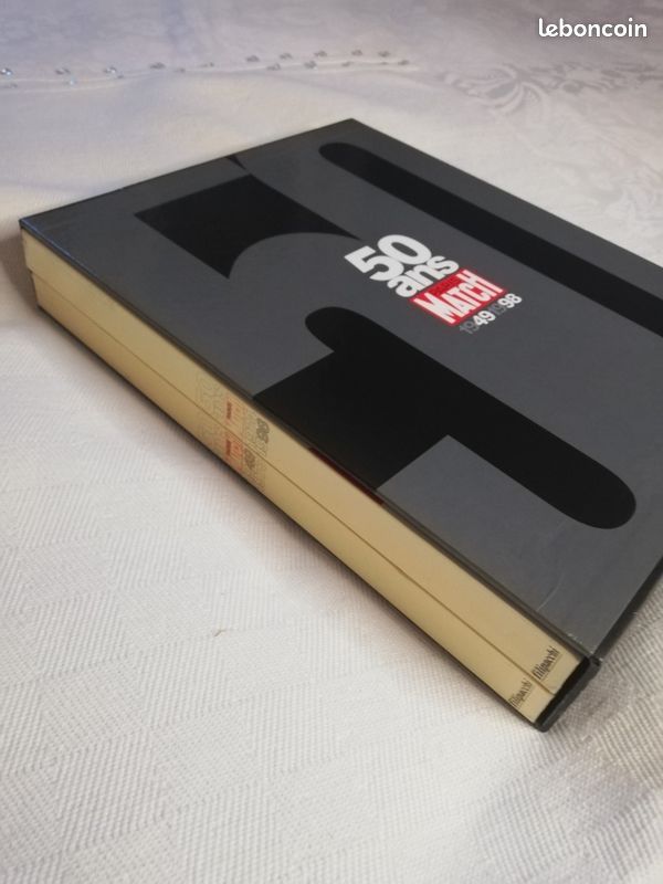 Livres "Les 50 ans de Paris-Match", 1998, en très bon état (image 3)