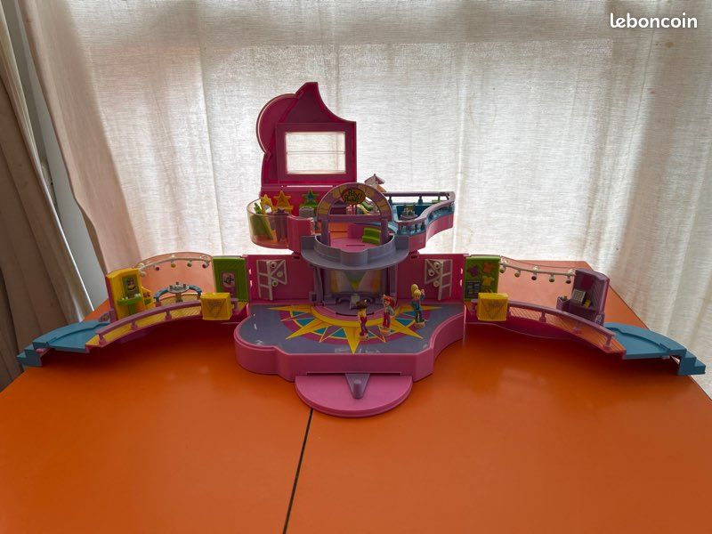 Polly Pocket Bluebird 1999 – Salle De Danse Et Boîte De Nuit – Complet