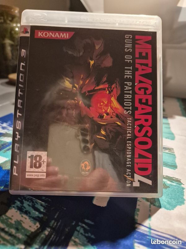 Métal gearsolid 4 (image 1)