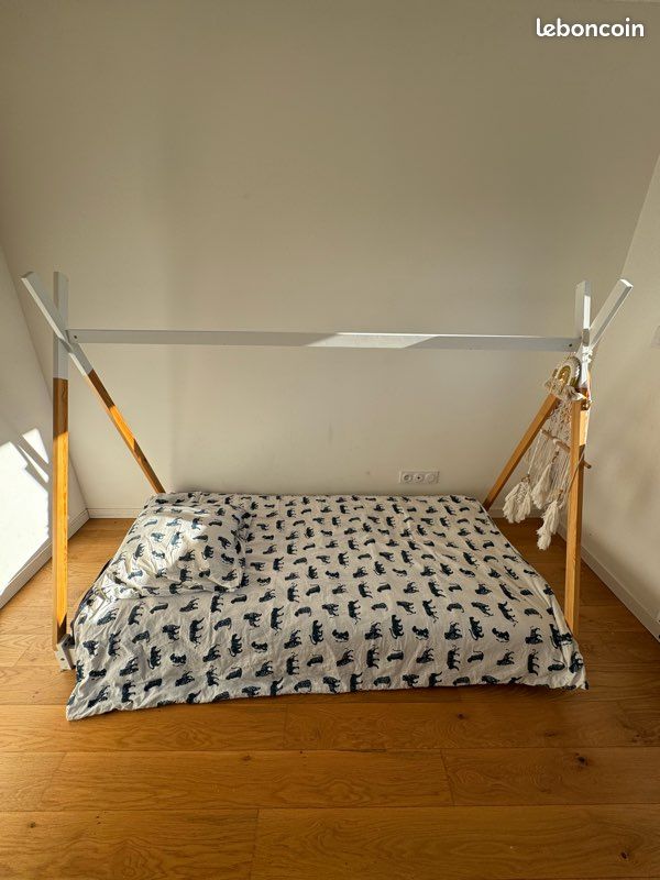 Lit Tipi + Matelas (image 1)