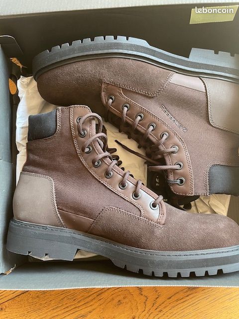 G star bottines homme neuves powel nubuck marron (equivalent 43