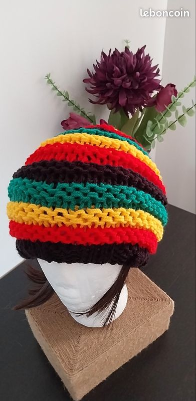 Joli bonnet slouchy rasta (image 6)
