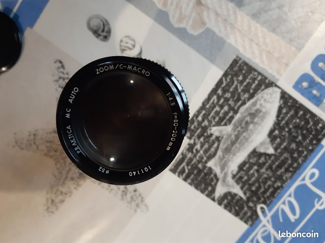 Appareil Photo Argentique Praktica LTL 3 + Objectif Cimko 35-100mm F/3.5 - Pour Pièces/déco