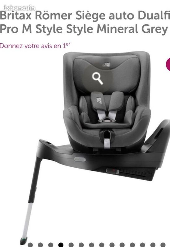 Siège auto Britax Römer Dualfix Pro M Style Mineral Grey (image 8)