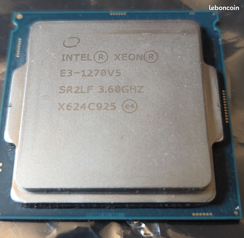 Processeur Intel Xeon E-2488 - 8 Cœurs 16 Threads 3.2 GHz LGA1700 - Boîte Ouverte
