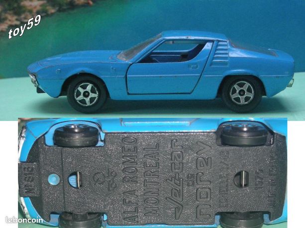 NOREV 179 – Alfa Romeo Montreal Vert Foncé – Miniature 1:43 En Boîte (occasion)