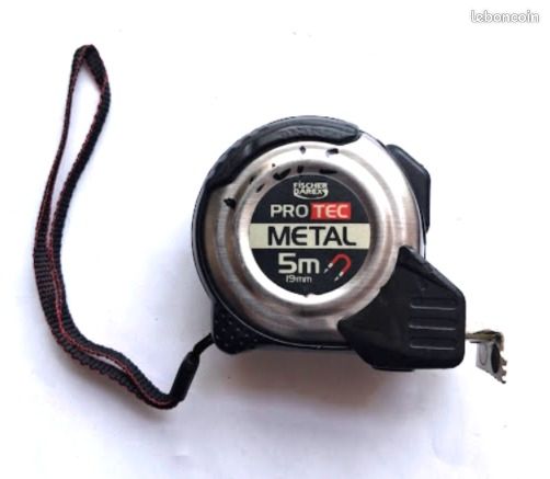 Mètre ruban PROTEC METAL 5m (image 1)