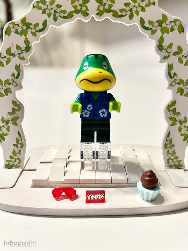 LEGO Animal Crossing - Figurine Amiral (Kapp'n) - ani005 - Complet (image 5)