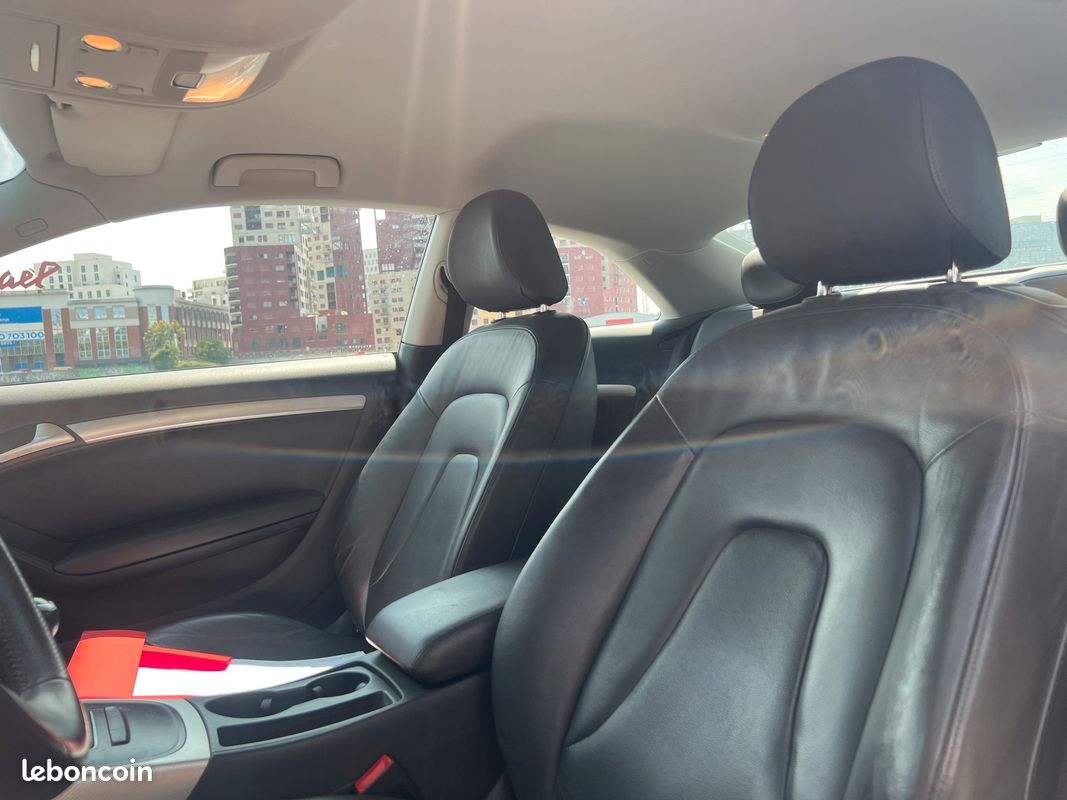 AUDI A5 COUPE TFSi 180 — ENTRETIEN COMPLET— DESIGN INTEMPOREL — INTERIEUR CUIR - BOITE 6 RAPPORTS (image 5)