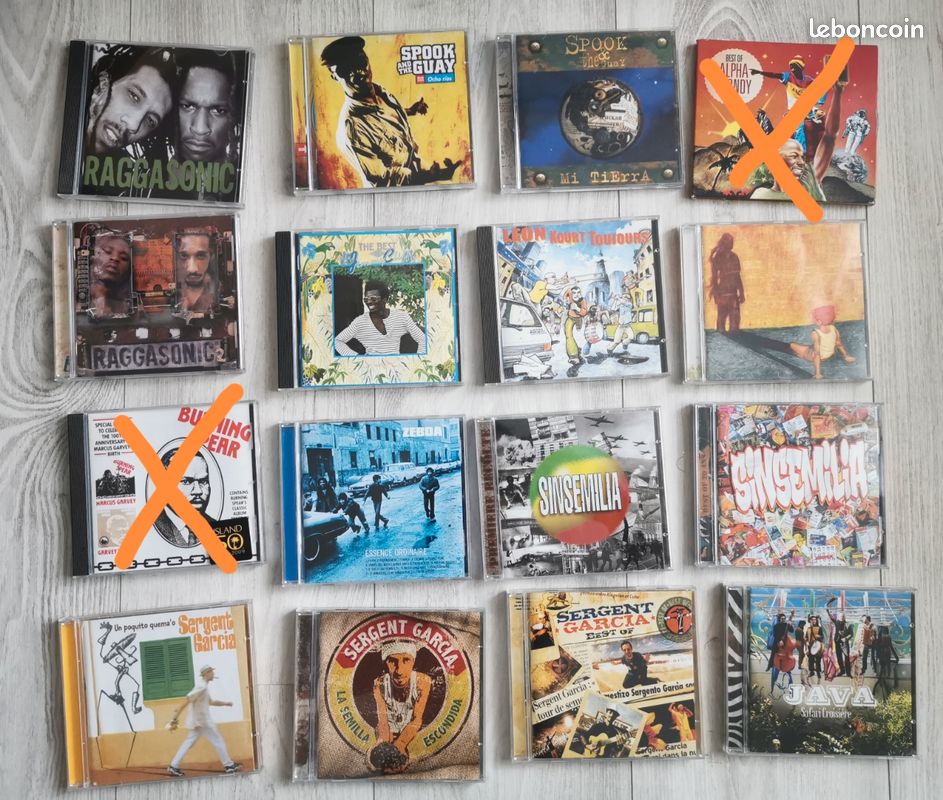 Cd originaux reggae ragga ska (image 1)