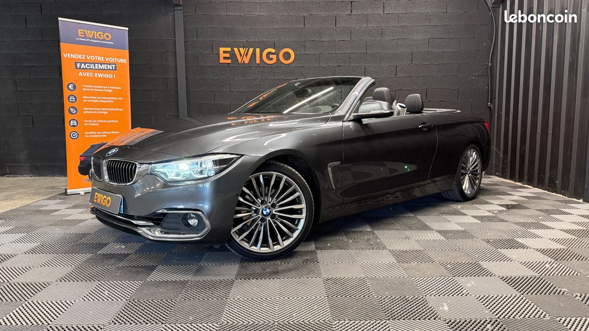 BMW SERIE 4 CABRIOLET 2.0 420 I 185 SPORT BVA - HARMAN / SIEGES CHAUFFANTs (image 1)