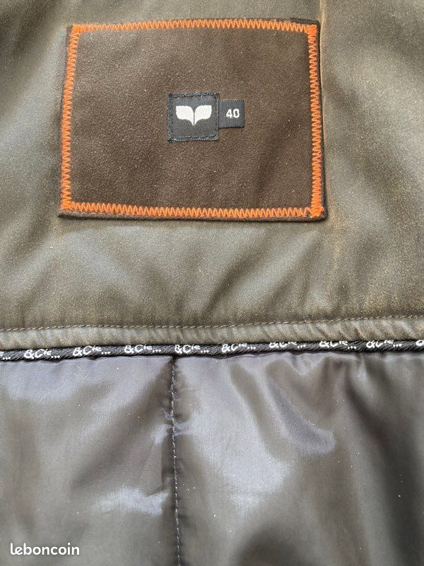 Veste chaude imperméable kaki T 38/40 matelassée « …Cie » (image 8)