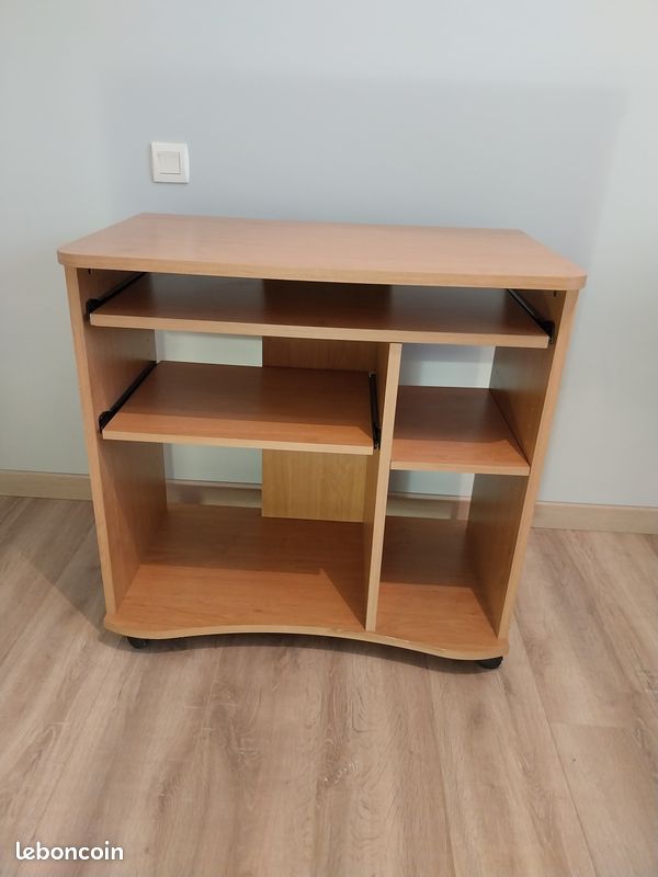 Bureau avec tablette rabatable (image 1)