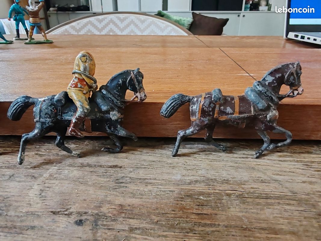 Figurine VERTUNNI 55mm – Trompette Chasseur à Cheval Empire, Plomb, Musicien