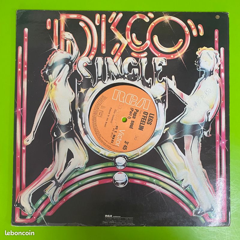 Vinyle Legs O'Feelin – Papa Soul ( Part I & II ) (image 2)
