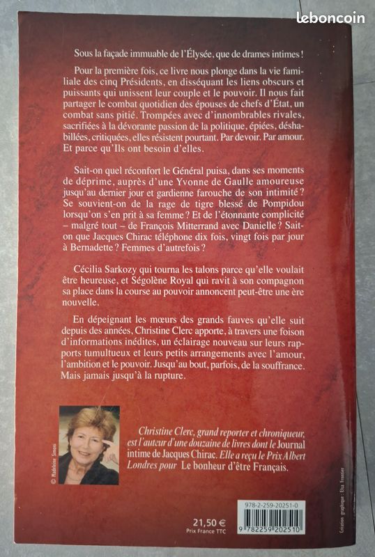TIGRES ET TIGRESSES Histoire intime des couples présidentiels sous la Ve République DE Christine Clerc (image 2)