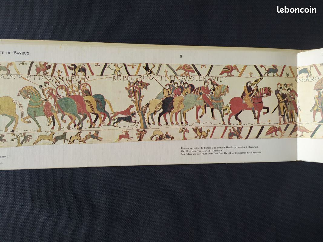 Représentation complète de la Tapisserie de Bayeux (image 1)