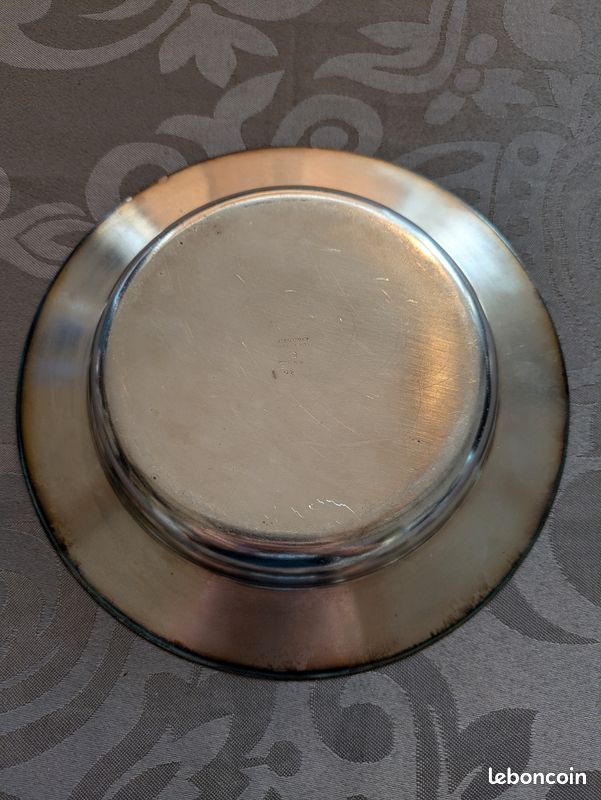 Plat De Service Félix Frères Toulouse – Métal Argenté, XXe, Poinçon