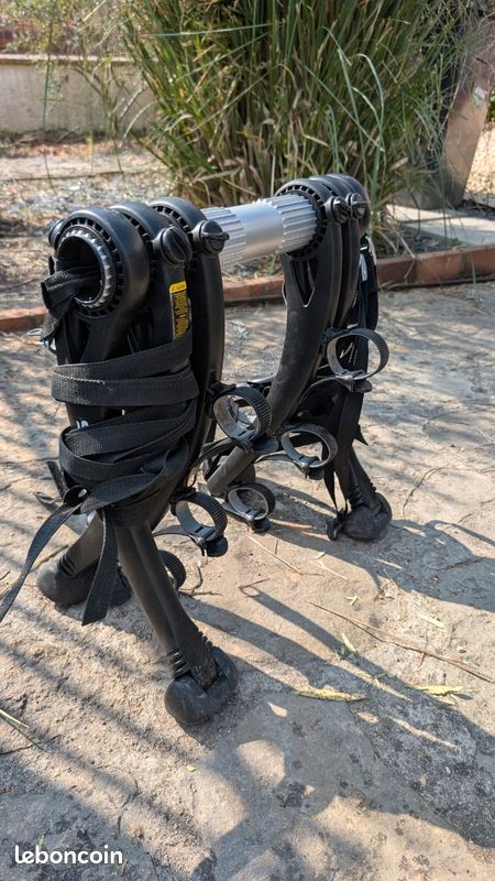 Porte-vélos FIAMMA Frame Ducato pour 3 vélos (Gris ou noir