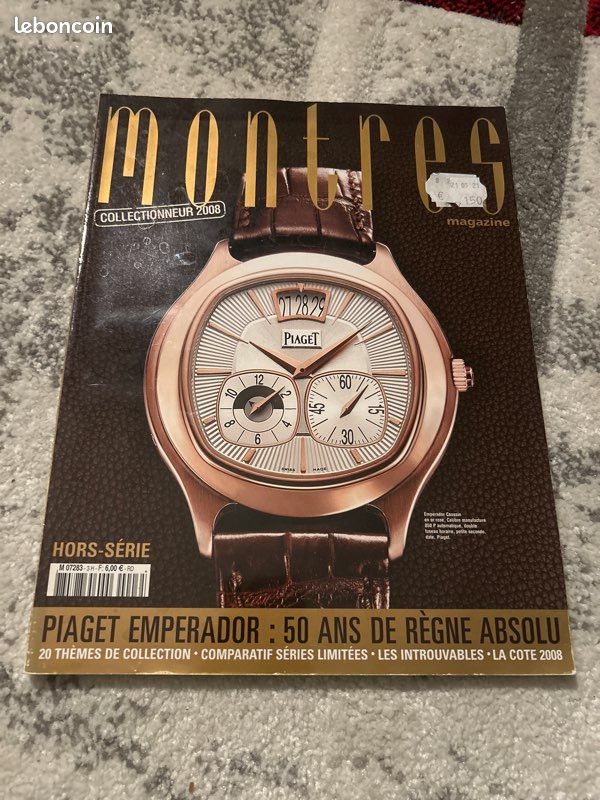 Horlogerie Collectionneur De Montre Lot Magazines Horlogerie
