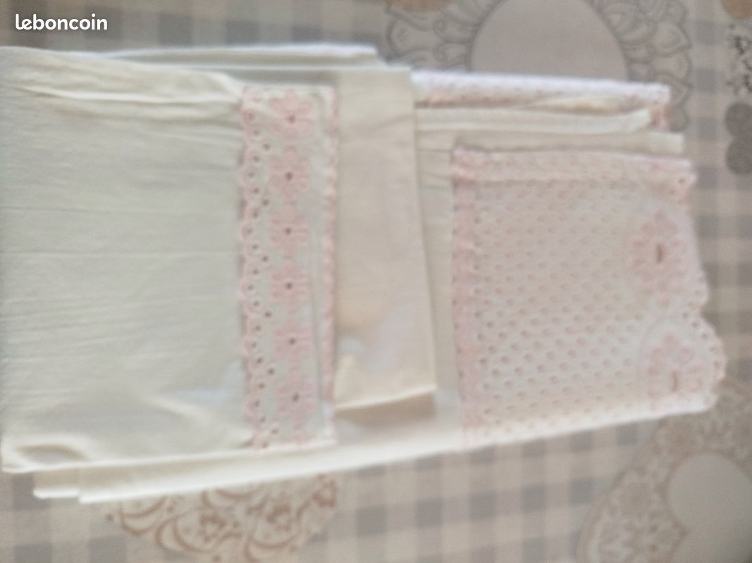Drap + Taie Oreiller Berceau (image 1)