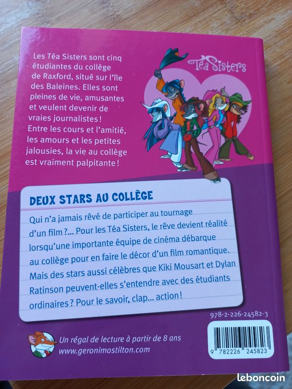 Livre tea stilton deux stars au collège (image 3)
