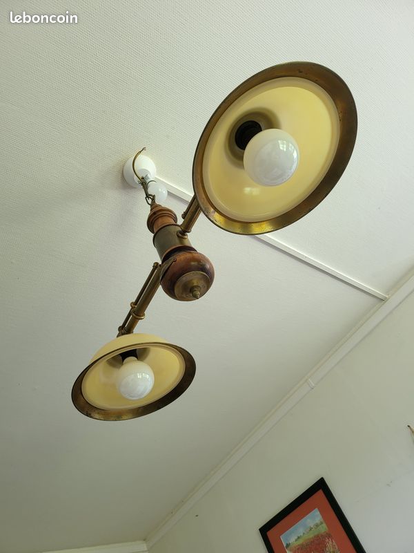 Lustre deux ampoules (image 2)
