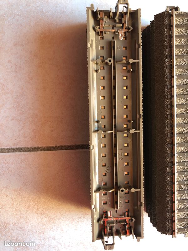 Rail droit pour (H0) Voie C Trix TRIX H0 62188 188.3 mm 10 pc(s) - Modélisme