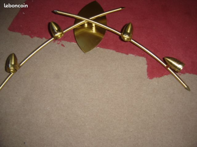 Plafonnier 4 lampes (image 1)
