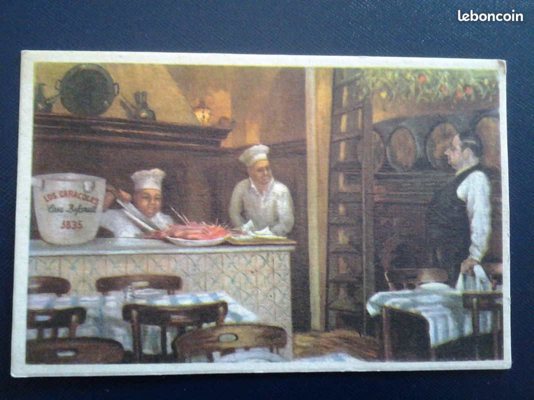 Carte postale Los Caracoles Barcelona (image 2)