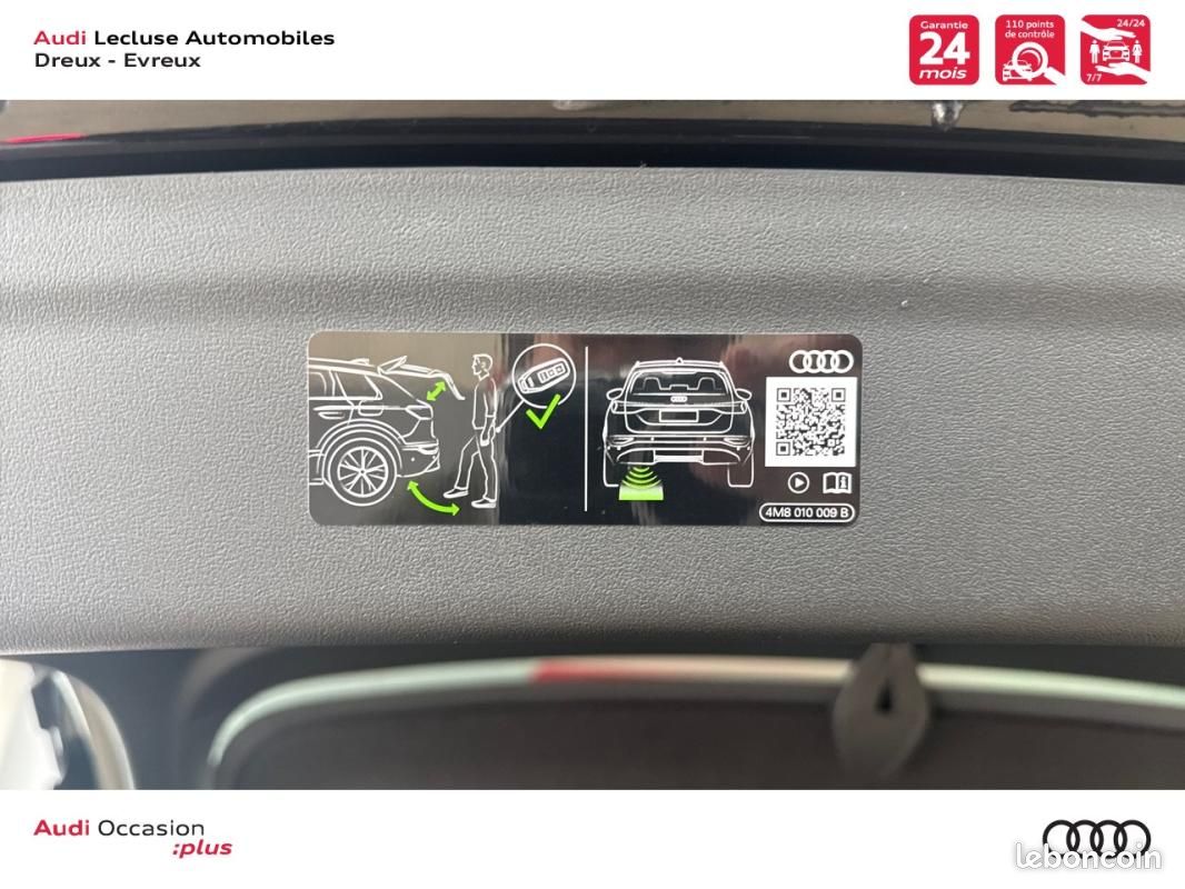 Audi q6 e-tron Sportback 428 ch 100 kWh quattro S line (image 11)