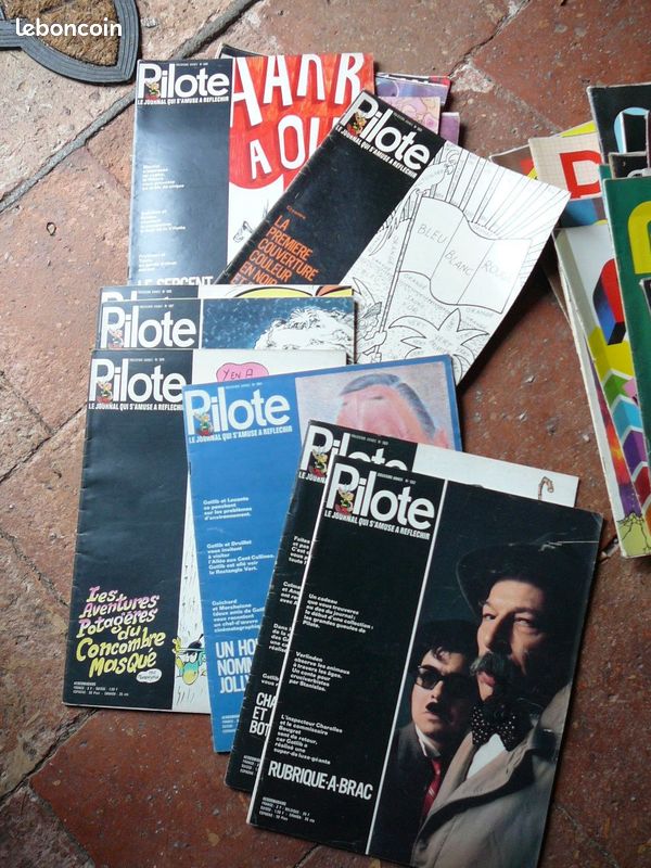 Anciens magazines Pilote (BD) en lot ou à l'unité (image 4)