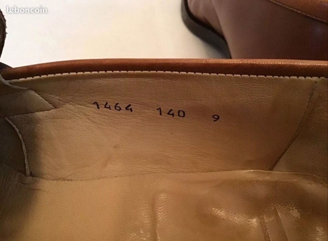 Mocassin PARABOOT taille 9 UK 43 EU chaussures homme (image 7)