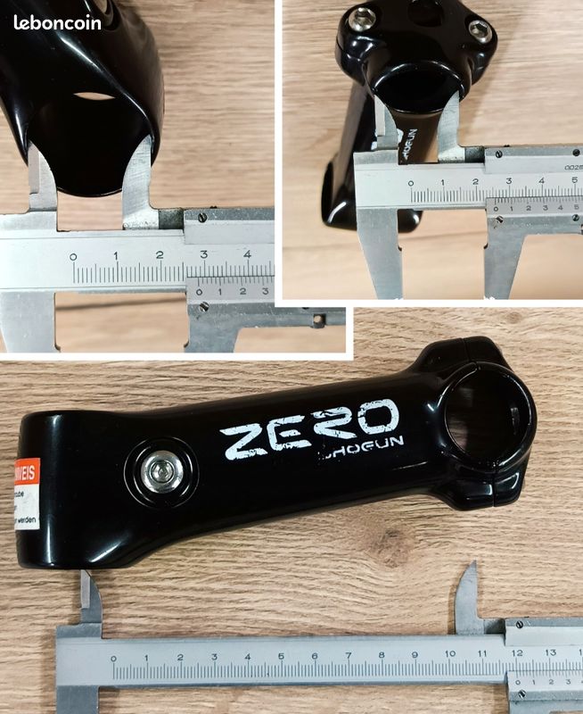 Potence Avant De Vélo Aheadset ACOR 120 Mm (Noir, Générique) – Parfaite Pour Personnaliser Votre Guidon