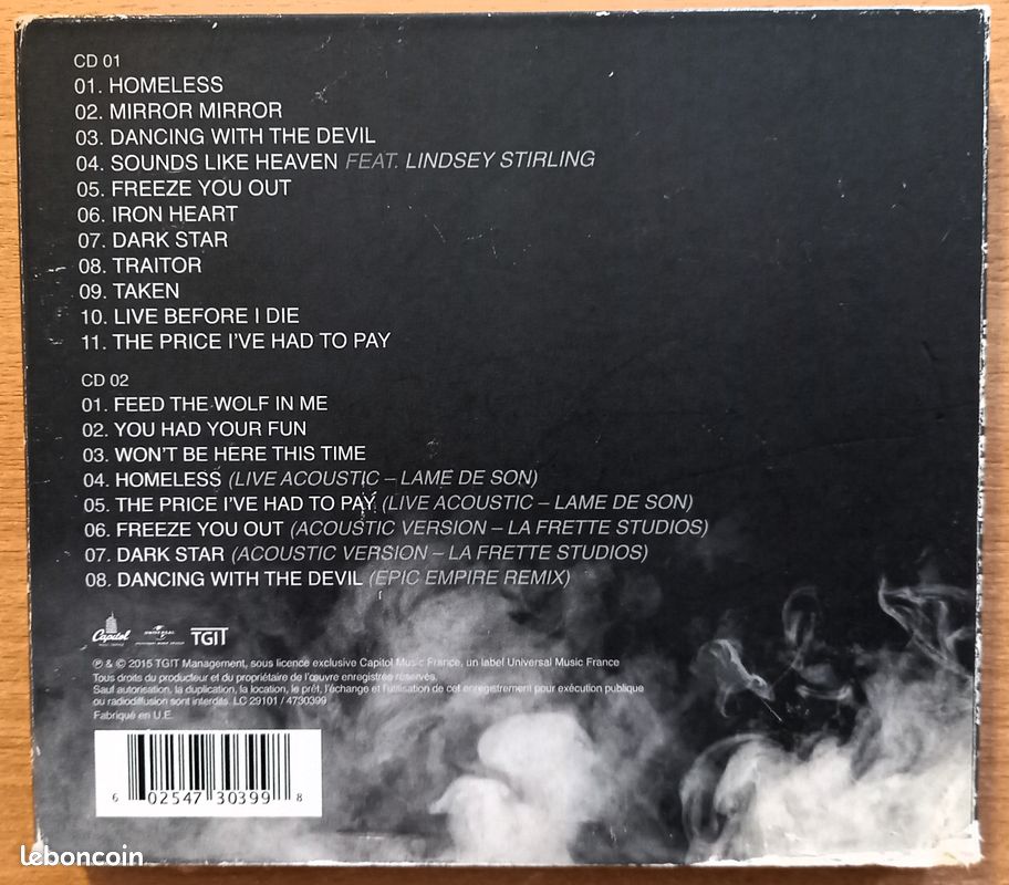 CD - Marina Kaye "Fearless" (double CD - collector) (image 2)
