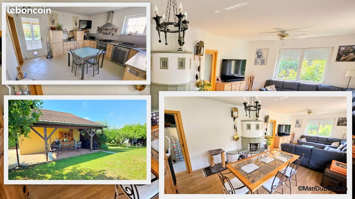 Maison 5 pièces 117 m² · à Hégenheim · 117 m² · 579 000 €