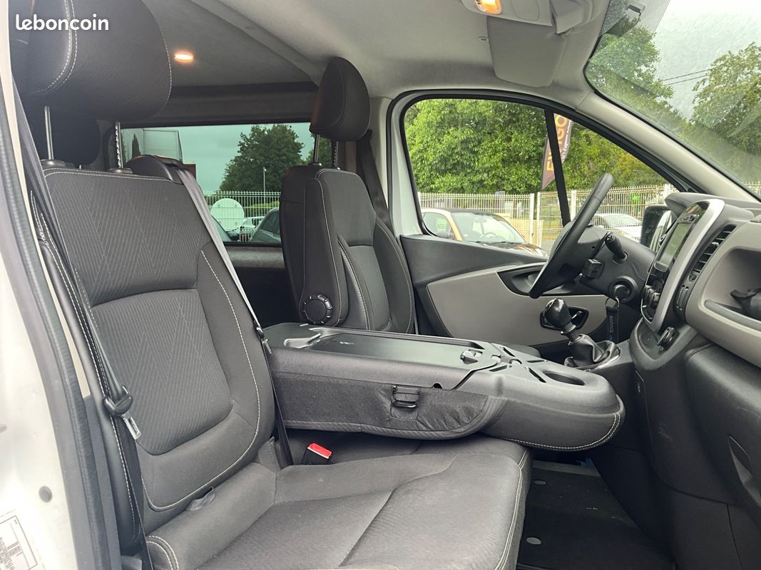 RENAULT TRAFIC 1.6 DCI 145 CH L1H1 ENERGY / AMENAGEMENT 6 PLACES / SIEGES ARR INDEPENDANTS / CAMERA / ENTRETIENs (image 29)