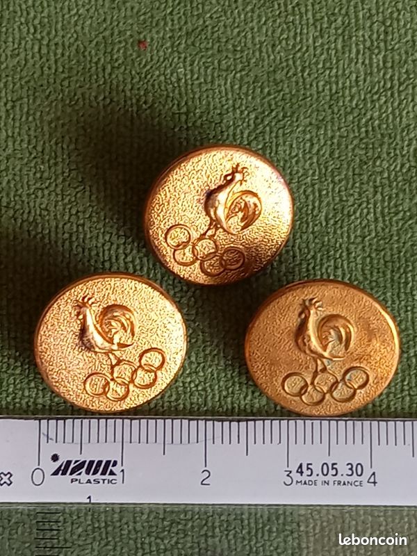 Jeux Olympiques - 2 Pin's du logo des Jeux Olympiques