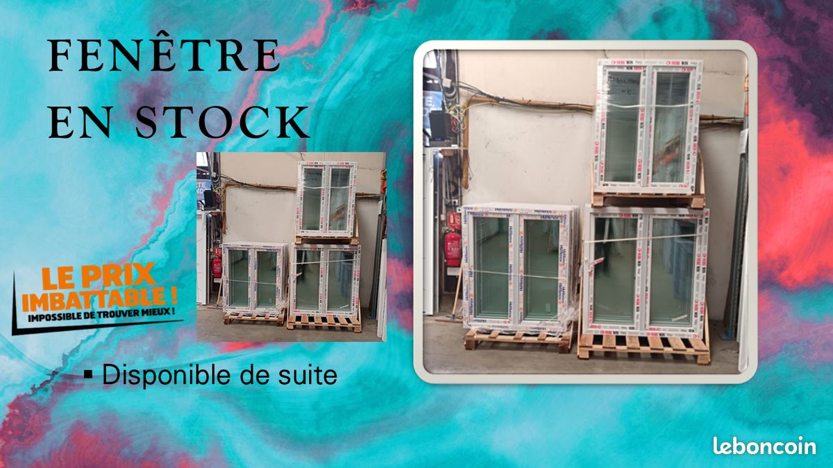 Fenêtre PVC thermique Uw 1.3 (image 1)