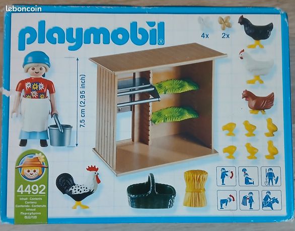 Playmobil PLAYMOBIL 4492 Fermière/poulailler Playmobil PLAYMOBIL 4492 Fermière/poulailler