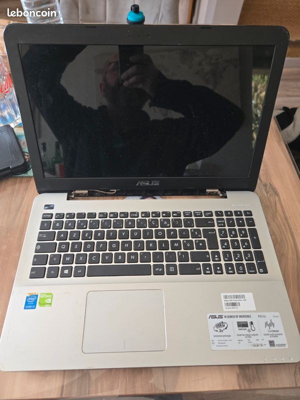 Ordinateur portable ASUS R511L 4GB RAM SSD 120 GB PCP0192