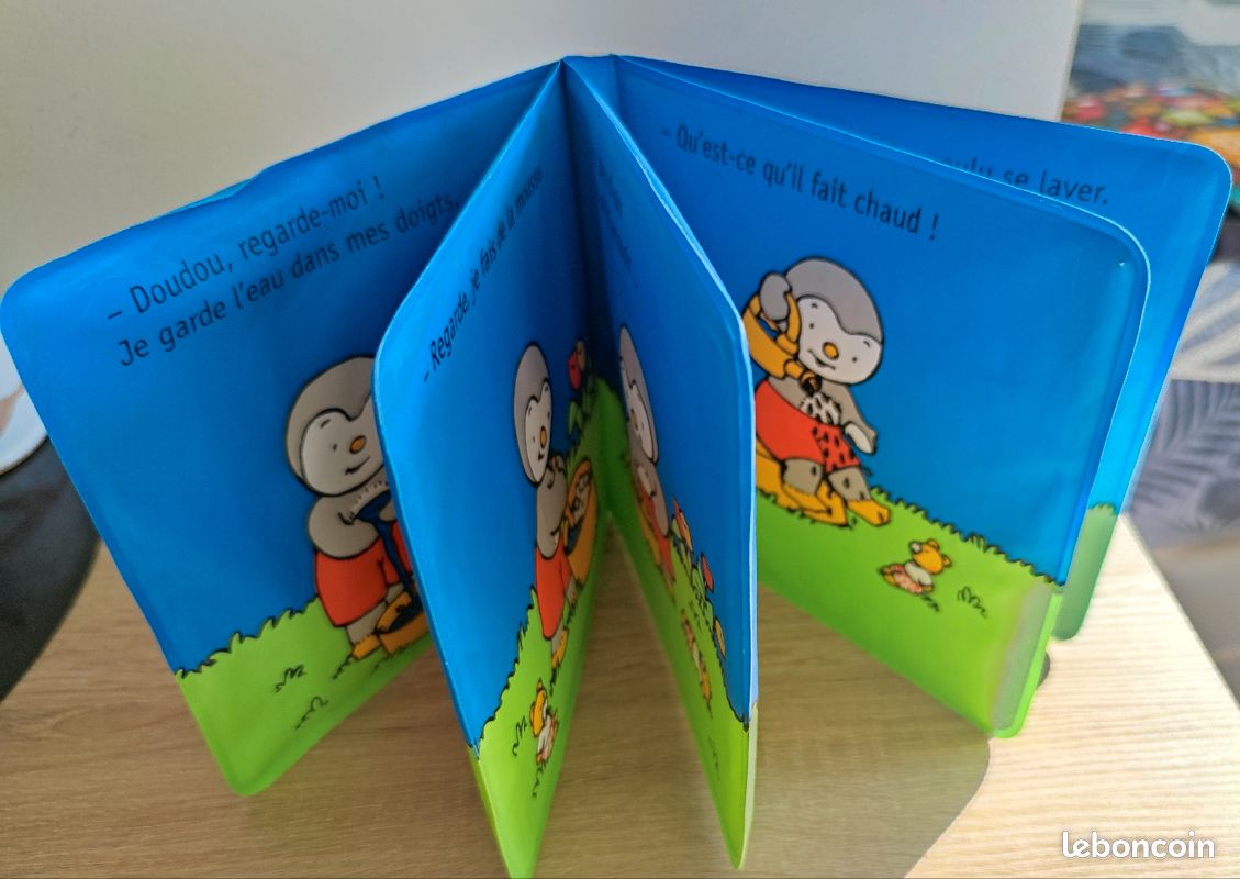 3 livres de bain enfant Tchoupi... (image 2)