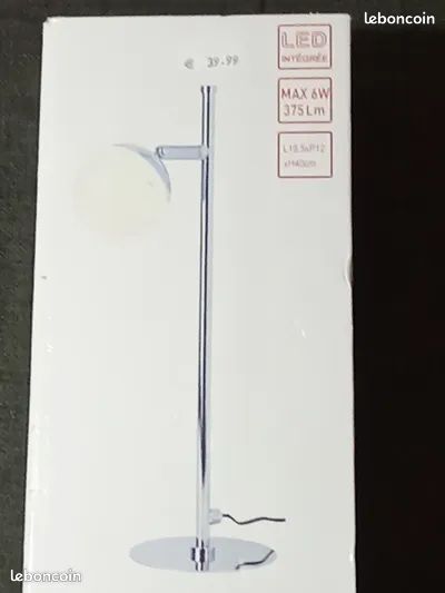 Lampe Led de bureau a -50 % Neuve Conforama économique (image 1)