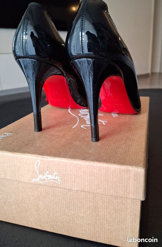 Heels Talon Louboutin Noir Talon Aiguille Louboutin Femme Talon