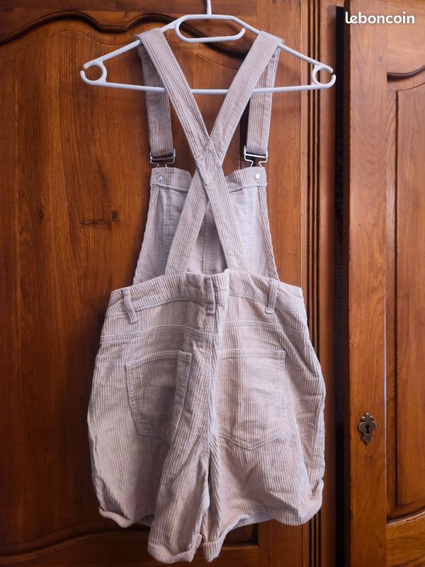 Salopette combishort velour femme neuve Vêtements