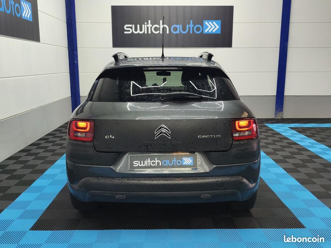 Citroen c4 cactus 1.2 ess 82 cv shine / suivi complet / distrib ok / camera recul / bluetooth / garantie (image 6)