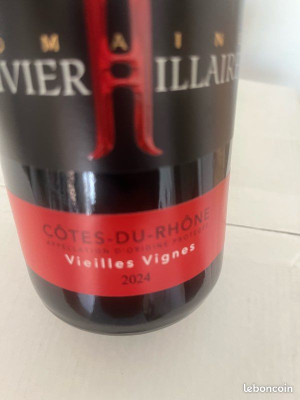 Vin rouge côtes du Rhône (image 2)