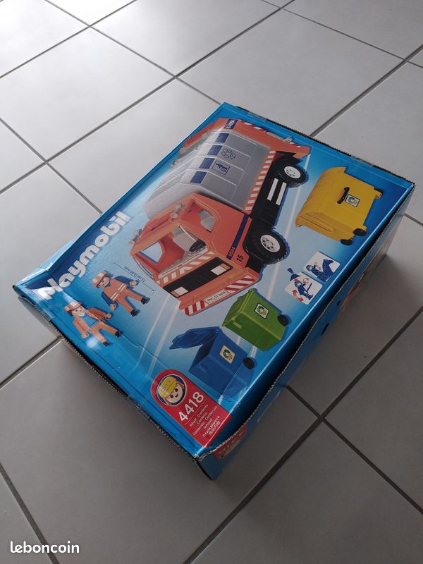 PLAYMOBIL - Camion poubelle - 6774
